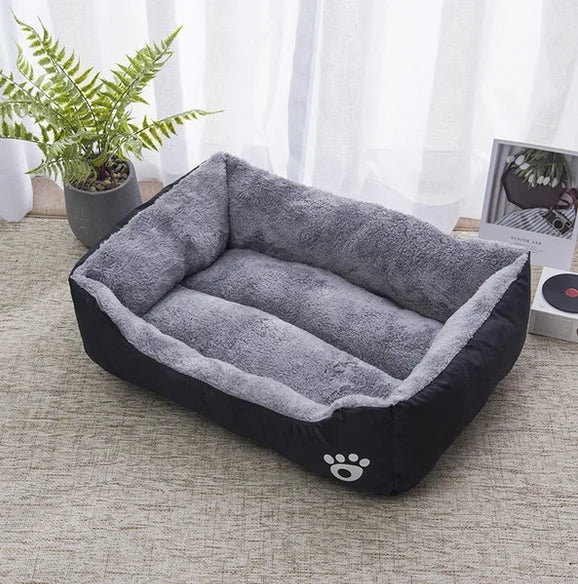 Cozy Plush Dog Bed