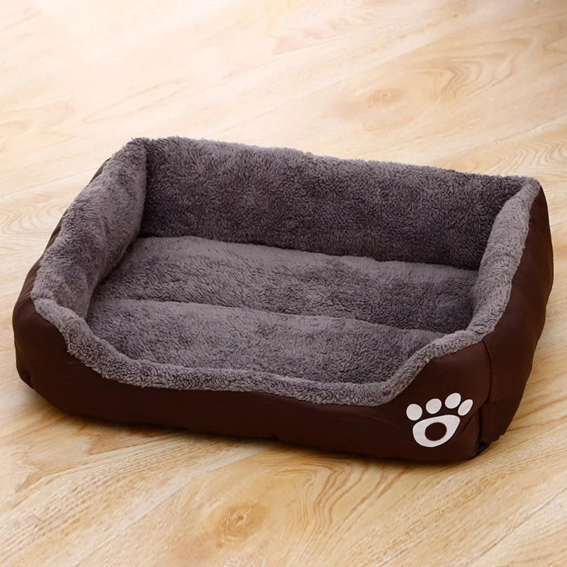 Cozy Plush Dog Bed