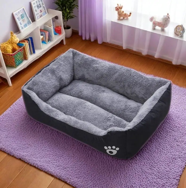 Cozy Plush Dog Bed