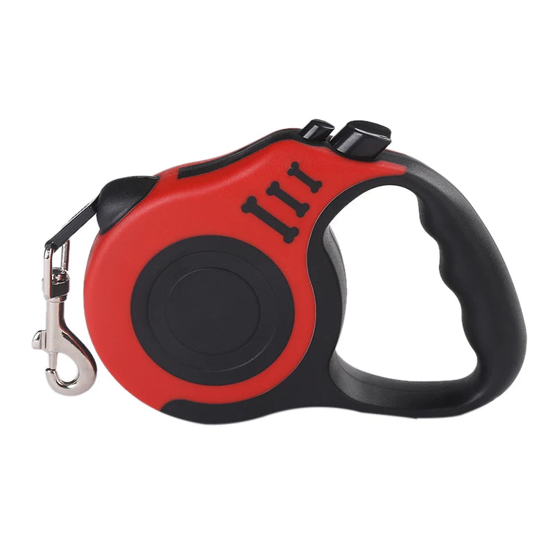 3m 5m Dog Leash for Small Dogs Cat Automatic Retractable Durable Nylon Lead Puppy Outdoor Travel Walking Hiking Traction Rope