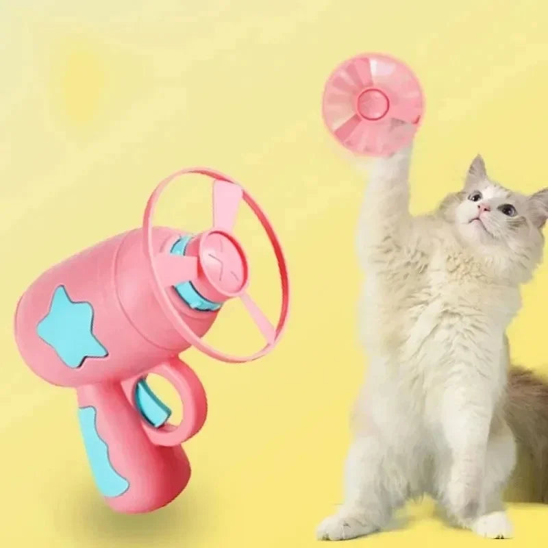 Flying Disc Cat Launcher 🐱