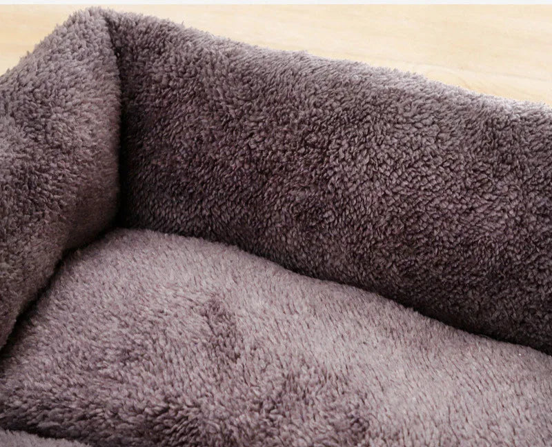 Cozy Plush Dog Bed