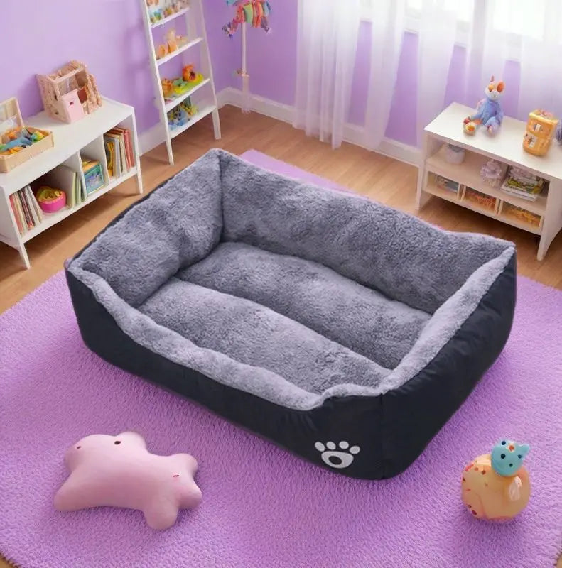 Cozy Plush Dog Bed