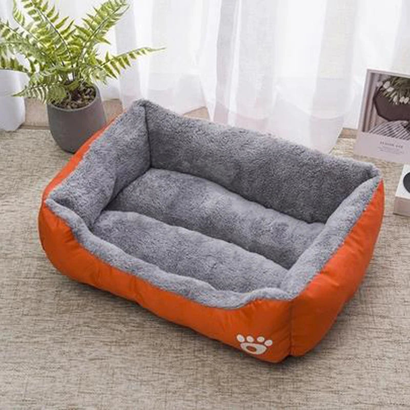 Cozy Plush Dog Bed