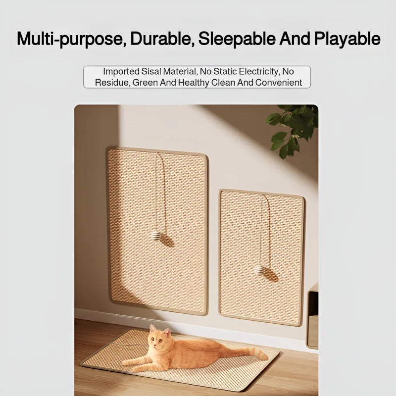 ⭐ Premium Cat Scratcher Mat