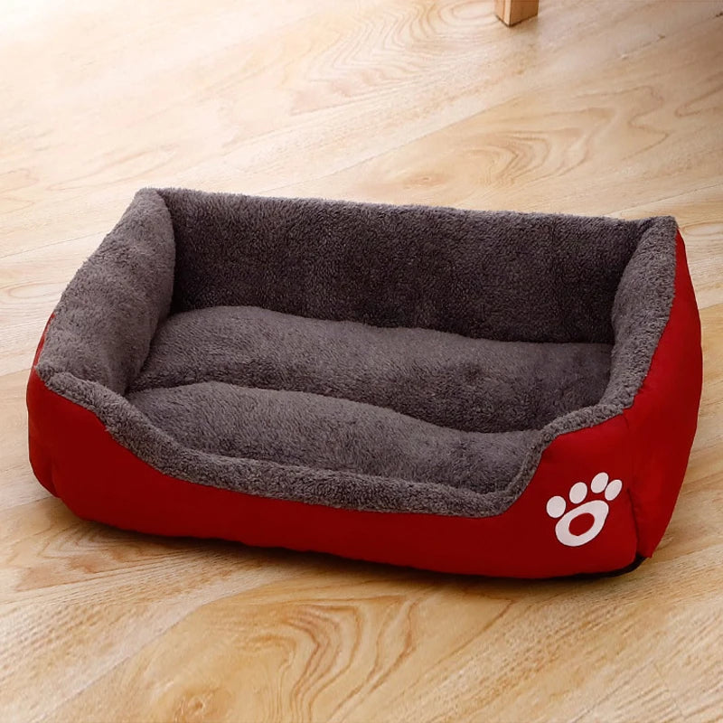 Cozy Plush Dog Bed