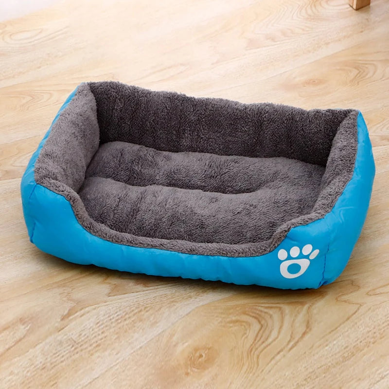 Cozy Plush Dog Bed