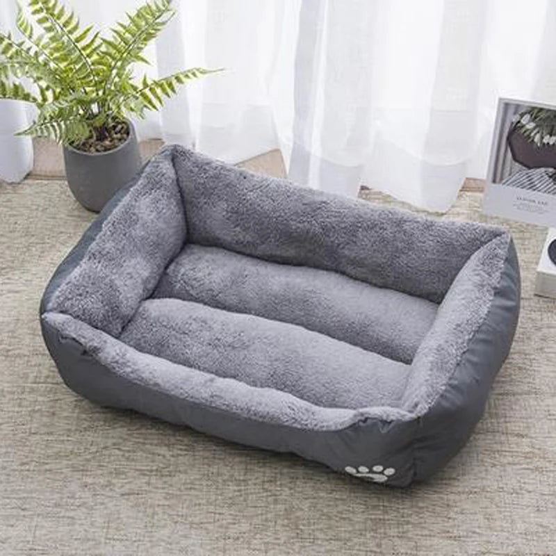 Cozy Plush Dog Bed